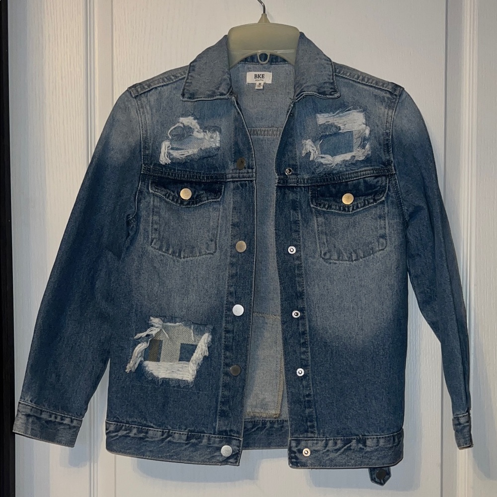 BKE Youth Blue Denim Jacket